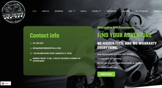 rpm power sports llc